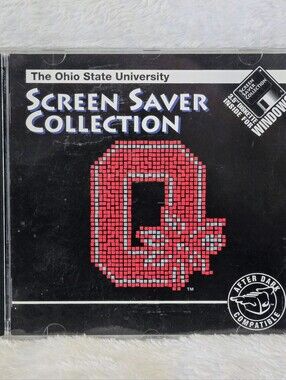 VTG The Ohio State University Screen Saver Collection 1995 Hunter Floppy Disk